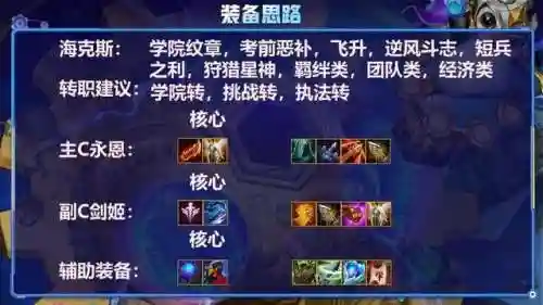 刺客纹章阵容搭配图(尧天刺客流阵容)插图7