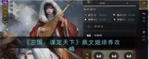 蔡文姬合适的阵容搭配最新(三国志战略版蔡文姬最强阵容)插图
