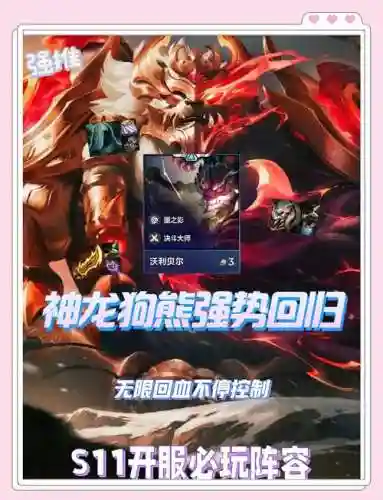 最强阵容狗熊插图