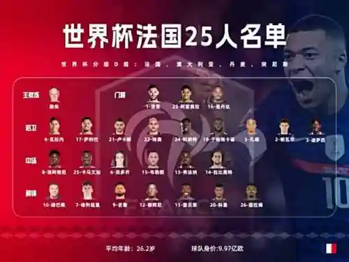 丹麦阵容vs法国阵容比分插图