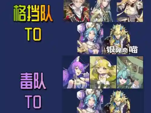 攻略最强阵容