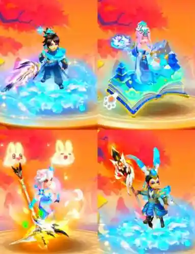梦幻西游之私服玩家冰雪魔法