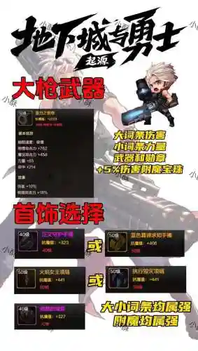 大枪带武器插图
