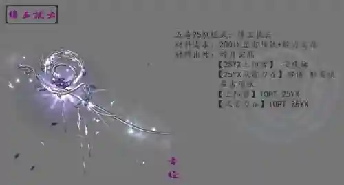 剑网三上阳宫武器掉落