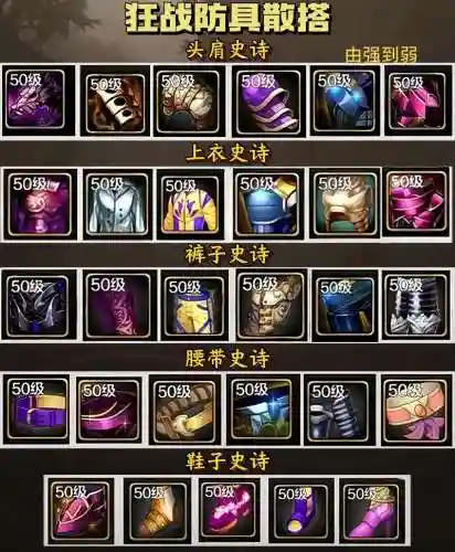 狂战史诗制作选什么武器