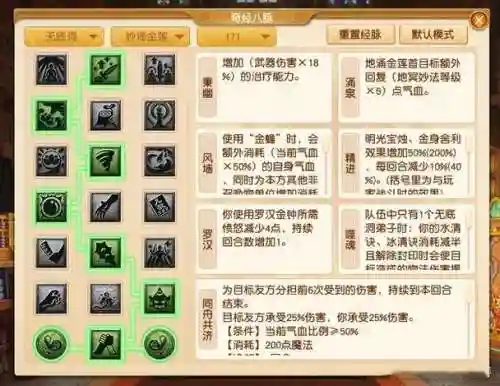 梦幻西游无底洞推4经脉
