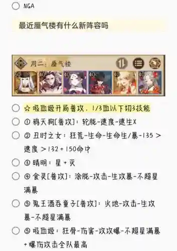 骚气楼阵容插图1