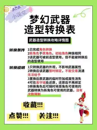 梦幻转角色不能转武器吗插图