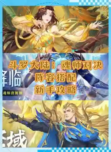 斗魂大陆月光阵容搭配插图