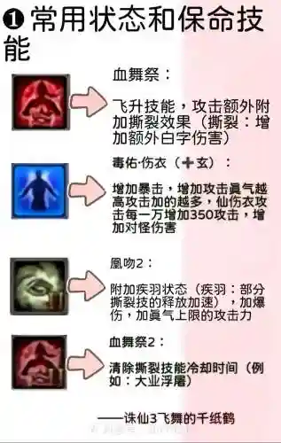 诛仙新的使徒技能插图1