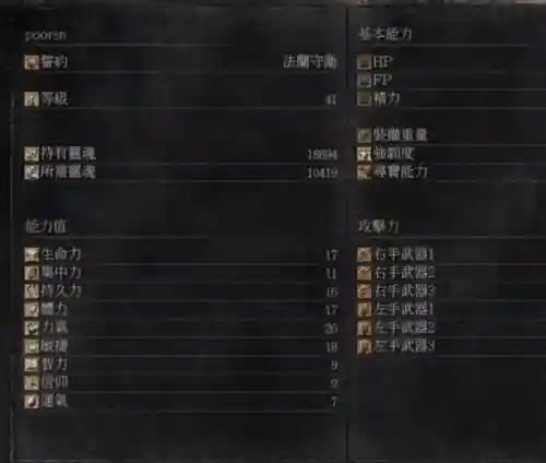 ps4黑暗之魂3技能