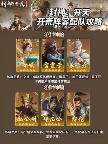 封神男阵容插图
