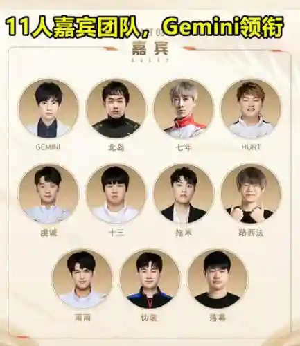 gemini最后阵容插图