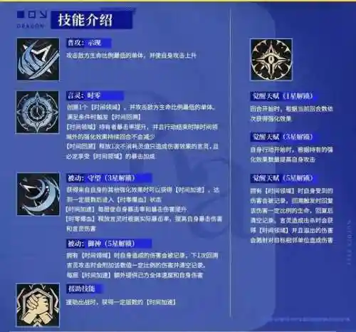 六龙争霸角色技能介绍插图1