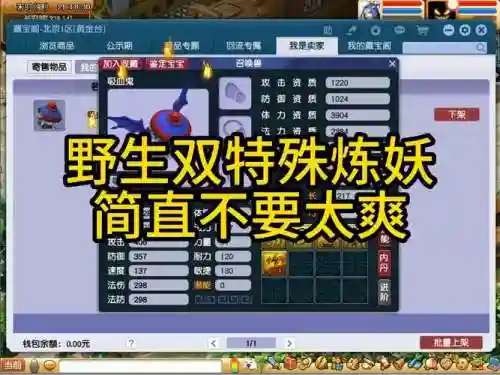 梦幻西游宝宝和野生的炼妖插图1