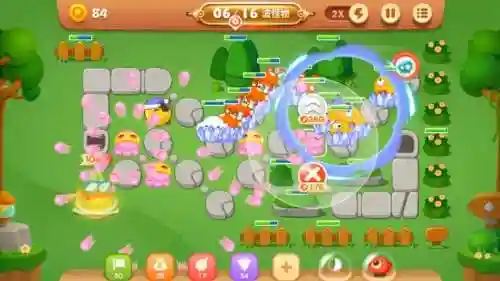 保卫萝卜游乐场爬楼3层攻略插图1