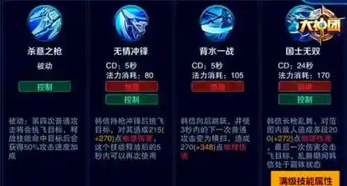 韩信一技能几个位移插图