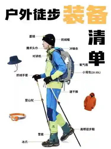 徒步装备ppt