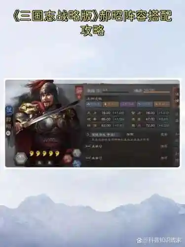郝昭阵容搭配技能插图