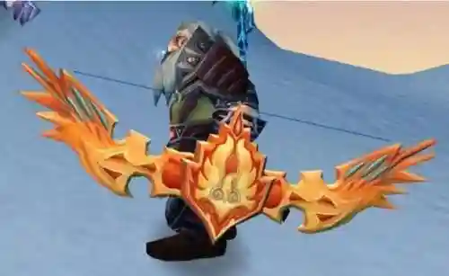 wow猎人金黄色武器插图