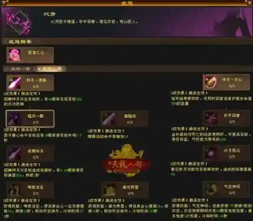 天龙八部3峨眉技能图文插图