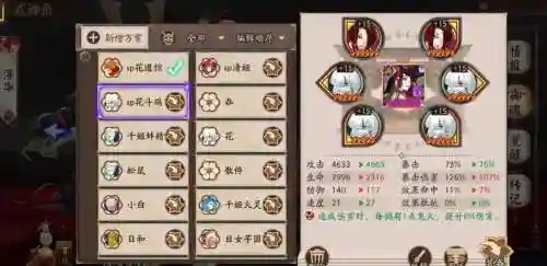 花斗技阵容插图