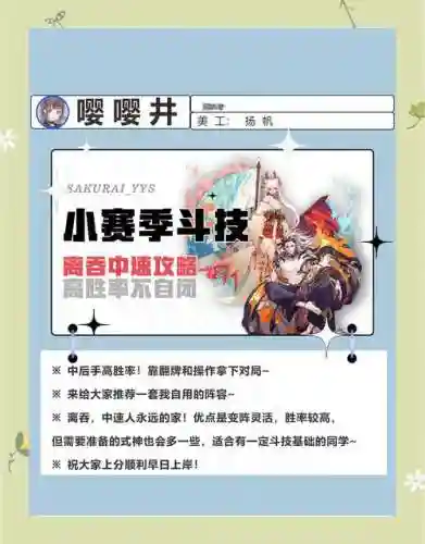 小白中速阵容插图