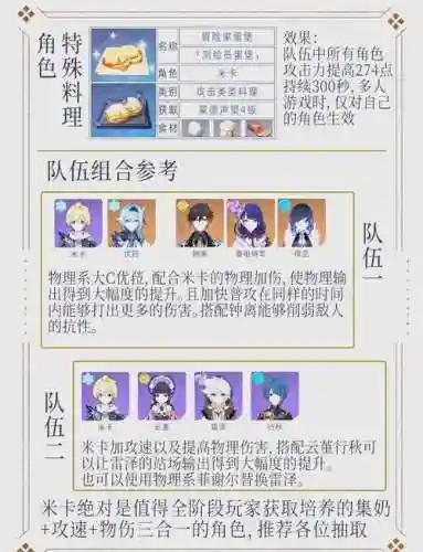 阵容搭配米卡插图
