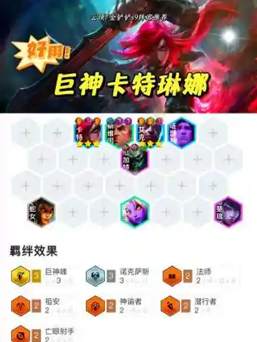 姿态全明星刺客阵容搭配