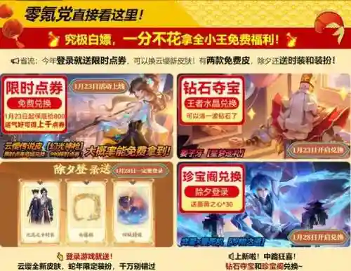 王者福气商店攻略