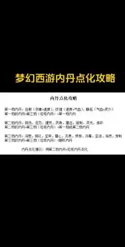 梦幻西游69宝宝内丹选择_1插图1
