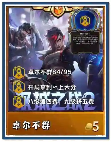 卓尔不群黄金阵容插图1