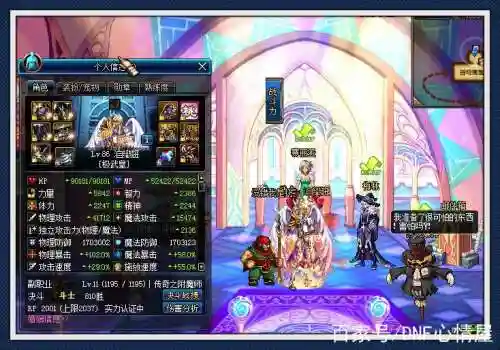 dnf自恋狂武极目前装备插图