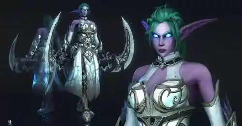 暴雪女滴战神一套装备插图