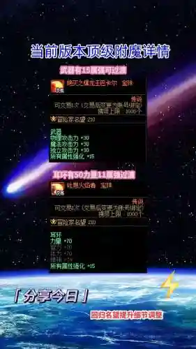 dnf小号90武器附魔插图