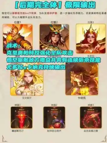 封神战记阵容搭配_1插图1