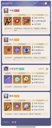 托马搭配阵容插图