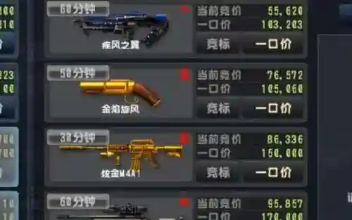 csol可拍卖武器列表_1插图