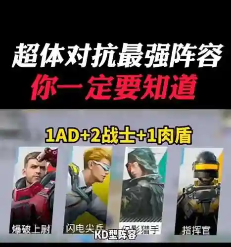 和平精英未来最强阵容搭配_1