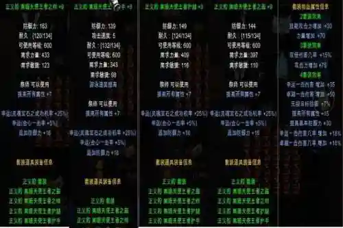 奇迹手游武器合成公式_1