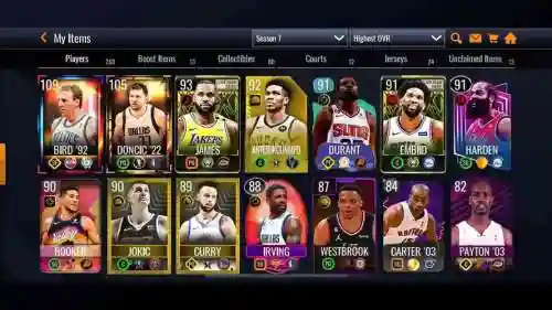 nbalive经典阵容搭配插图