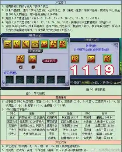 梦幻西游跑孩子六艺五行插图