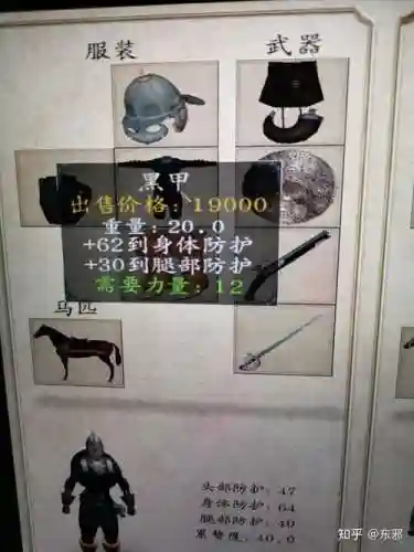 骑马与砍杀火与剑装备图解_1插图