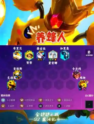 蜜蜂来喽阵容搭配插图1