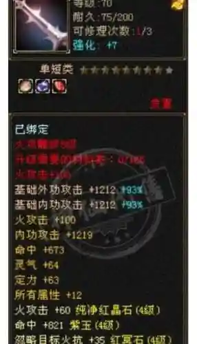天龙八部70级装备评分插图