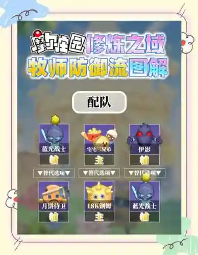 摩尔庄园牧师精灵阵容搭配，摩尔庄园牧师精灵阵容搭配图插图