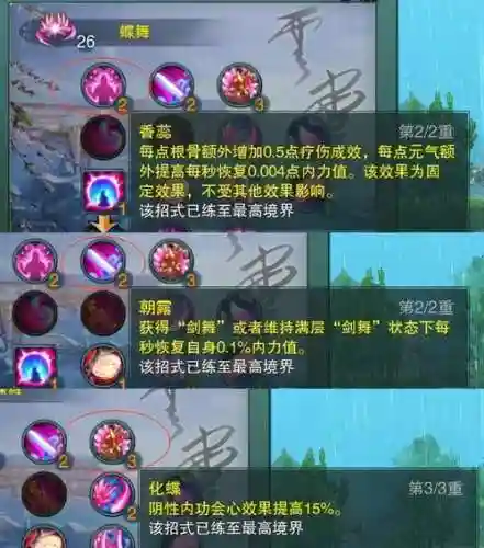 剑网三七秀带什么技能，剑三七秀配装pve插图1