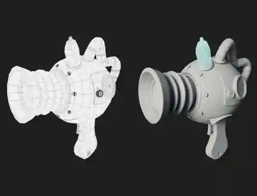 maya动画替换武器，maya模型替换插图