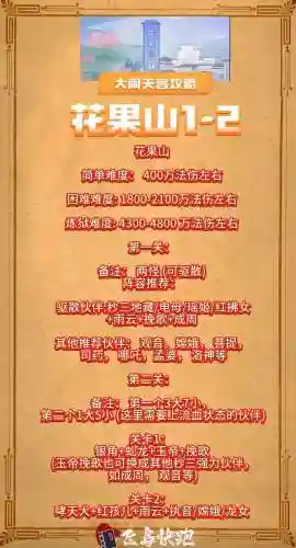 梦幻西游从去花果山近，梦幻西游去花果山怎么走插图1