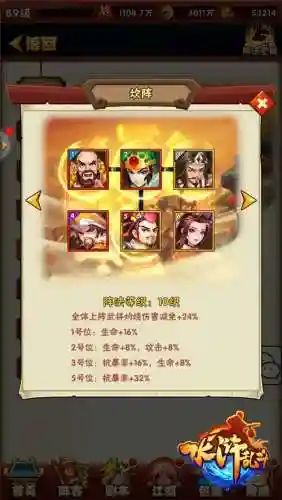 水浒大乱斗阵容搭配最新，水浒乱斗武将搭配插图1